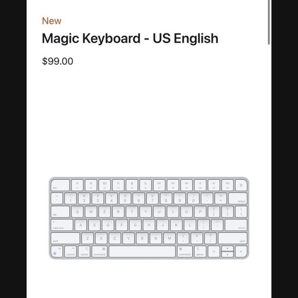 Apple Magic Keyboard - US English Brand New in box white